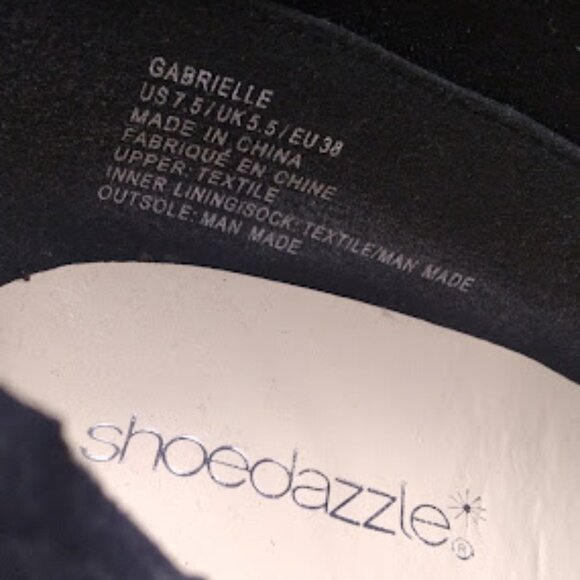 Black Ultra Suede High Heel Gabrielle Ankle Booties Size: 7.5 - Picture 15 of 16